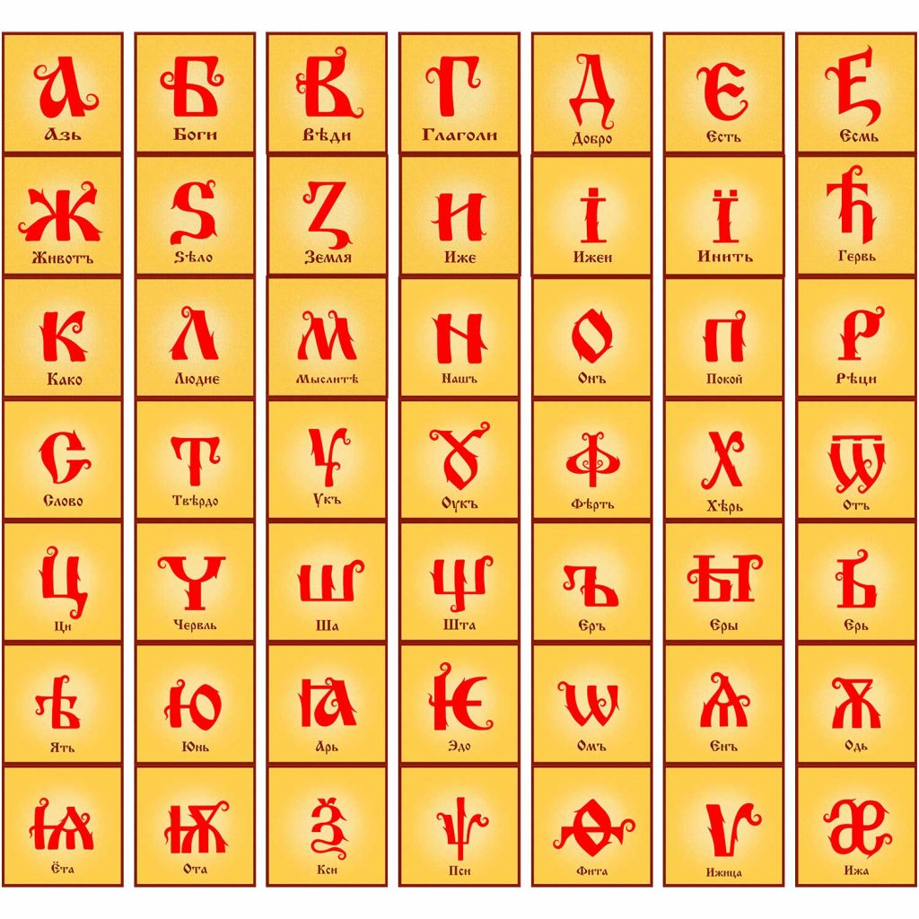 Буква старославянской азбуки обозначающая звук и кроссворд и название последней буквы церковнославянской азбуки и древнерусской азбуки обозначающая V